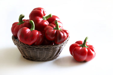 100 PIMENTO PEPPER (Red Sweet Pimientio / Italianelle / Cheese, Roasting, Frying Pepper) Capsicum Annuum Seeds